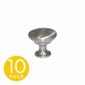 Sapphire 1-1/4 in. Satin Nickel Cabinet Knob (10-Pack) SP-CH125Z-US15